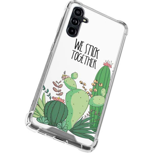 We Stick Together Galaxy A54 5G Clear Case