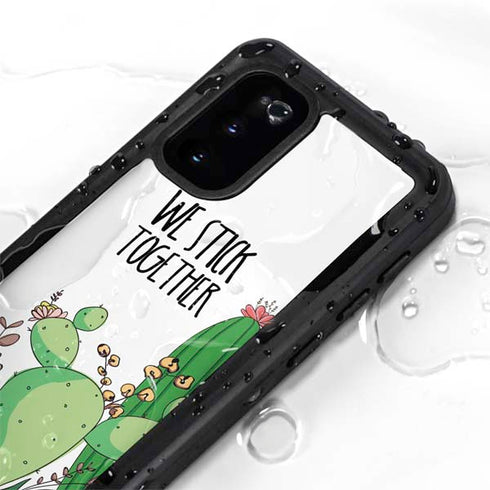 We Stick Together Galaxy S20 Waterproof Case