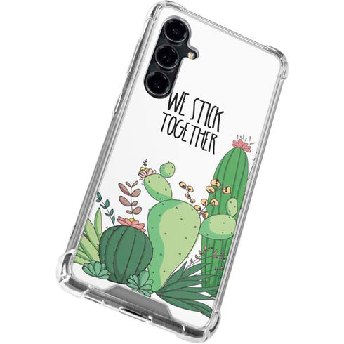 We Stick Together Galaxy S23 FE Clear Case