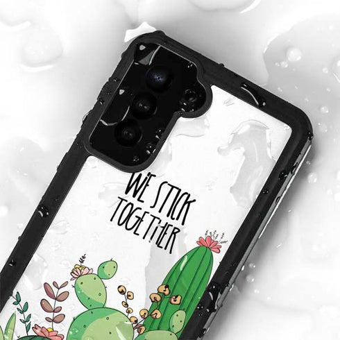 We Stick Together Galaxy S23 Waterproof Case