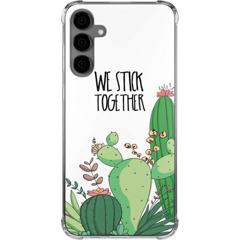 We Stick Together Galaxy S24 Plus Clear Case