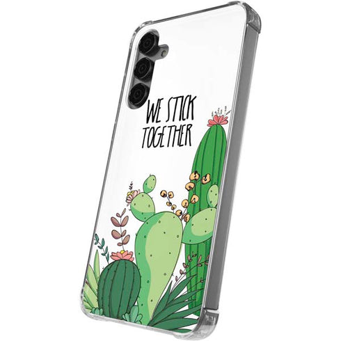 We Stick Together Galaxy S24 Plus Clear Case