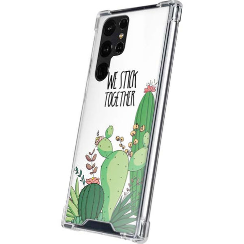 We Stick Together Galaxy S24 Ultra Clear Case