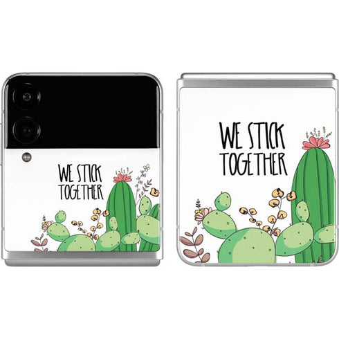 We Stick Together Galaxy Z Flip4 5G Skin