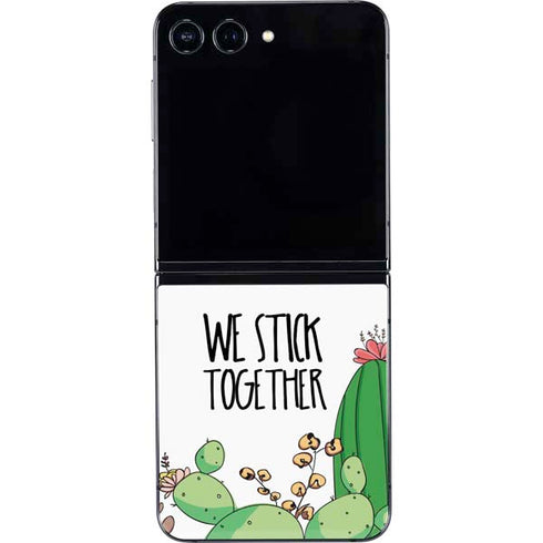 We Stick Together Galaxy Z Flip5 5G Skin