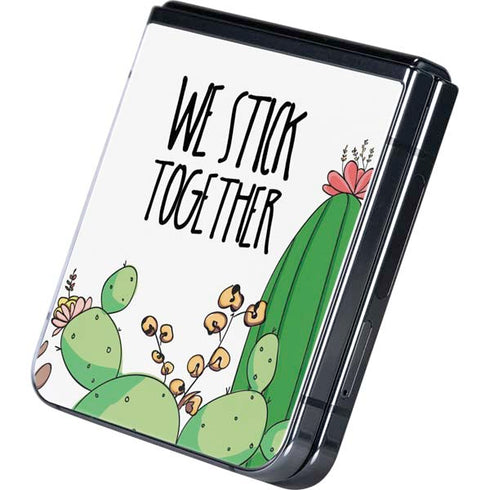 We Stick Together Galaxy Z Flip5 5G Skin