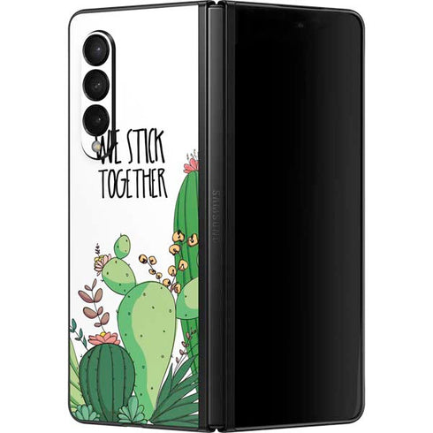 We Stick Together Galaxy Z Fold3 5G Skin