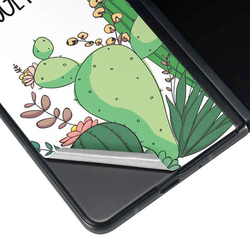 We Stick Together Galaxy Z Fold3 5G Skin