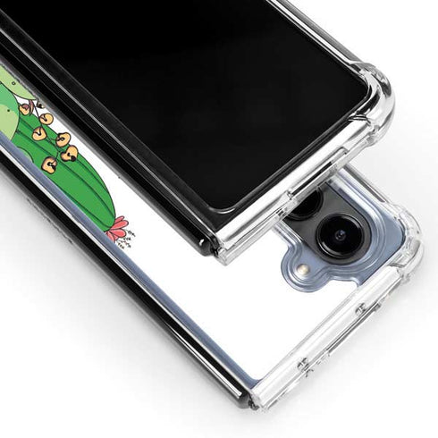 We Stick Together Galaxy Z Fold5 5G Clear Case