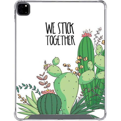 We Stick Together iPad Pro 12.9in (2020) Clear Case