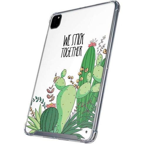 We Stick Together iPad Pro 12.9in (2020) Clear Case
