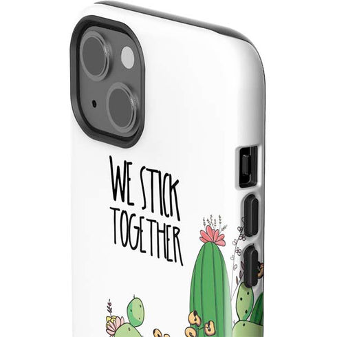 We Stick Together iPhone 15 Impact Case
