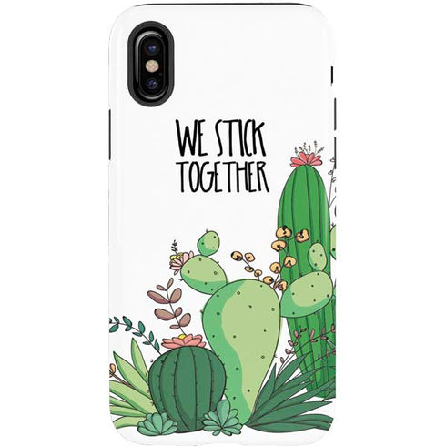 We Stick Together iPhone X Pro Case
