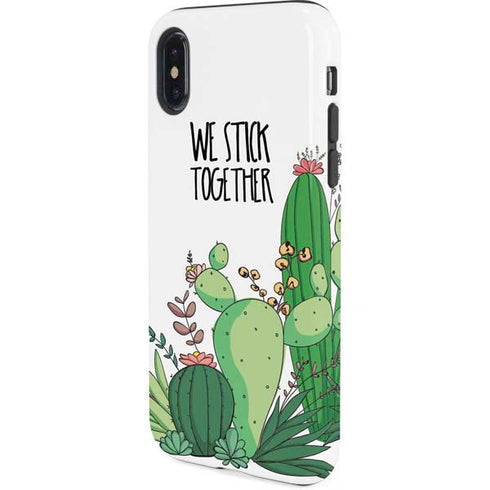 We Stick Together iPhone XS Pro Case