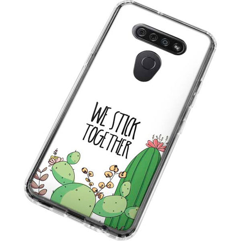 We Stick Together LG K51/Q51 Clear Case