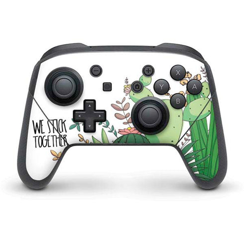 We Stick Together Nintendo Switch Pro Controller Skin