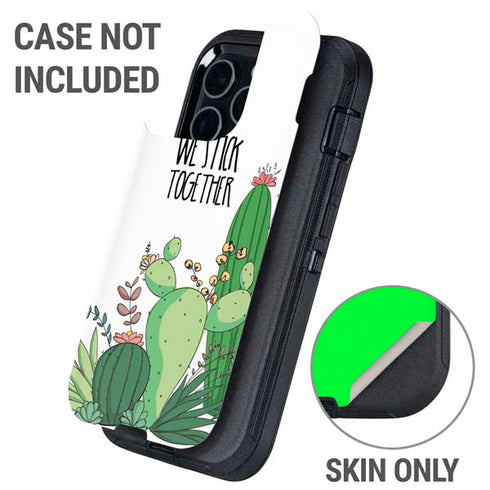 We Stick Together Otterbox Defender iPhone Skin