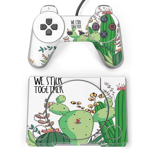 We Stick Together PlayStation Classic Bundle Skin