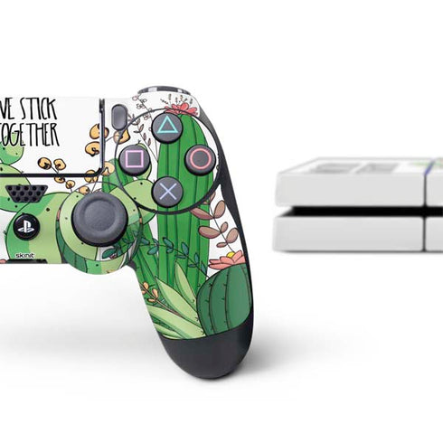 We Stick Together PS4 Console and Controller Bundle Skin