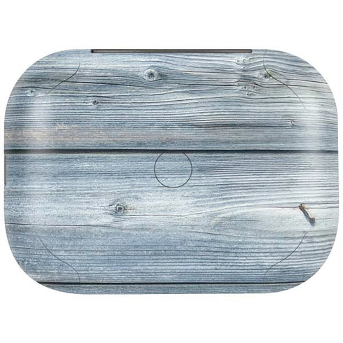 Weathered Blue Wood Amazon Echo Buds Skin