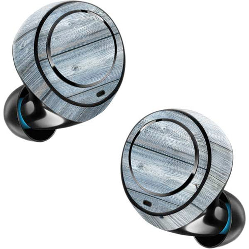 Weathered Blue Wood Amazon Echo Buds Skin