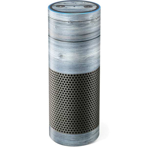 Weathered Blue Wood Amazon Echo Skin