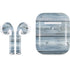 Weathered Blue Wood Apple AirPods 2 Skin