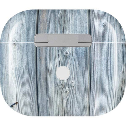 Weathered Blue Wood Apple AirPods (3rd Gen 2021) Skin