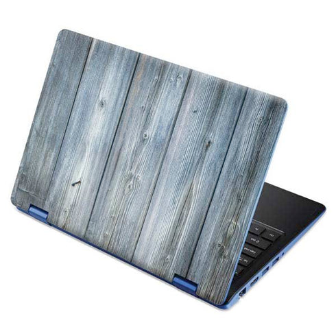 Weathered Blue Wood Aspire R11 11.6in Skin