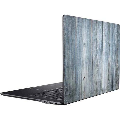 Weathered Blue Wood Ativ Book 9 (15.6in 2014) Skin