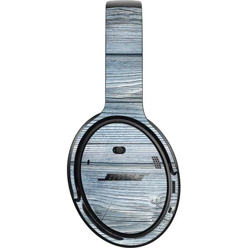 Weathered Blue Wood Bose QuietComfort 35 Headphones Skin