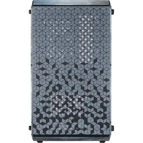 Weathered Blue Wood Cooler Master MasterBox Q300L Mini Tower Skin