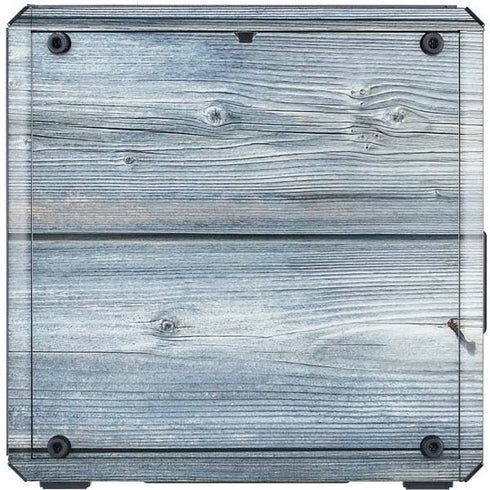 Weathered Blue Wood Cooler Master MasterBox Q300L Mini Tower Skin
