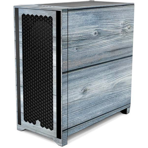 Weathered Blue Wood Corsair 4000D Tempered Glass Mid-Tower ATX Case Skin