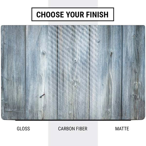 Weathered Blue Wood Dell Vostro Skin