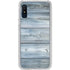 Weathered Blue Wood Galaxy A10e Clear Case
