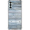 Weathered Blue Wood Galaxy A13 5G Clear Case