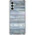 Weathered Blue Wood Galaxy A13 5G Clear Case