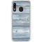 Weathered Blue Wood Galaxy A20 Clear Case