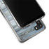 Weathered Blue Wood Galaxy A21 Clear Case