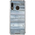 Weathered Blue Wood Galaxy A30 Clear Case