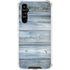 Weathered Blue Wood Galaxy A54 5G Clear Case
