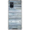 Weathered Blue Wood Galaxy A71 5G Clear Case
