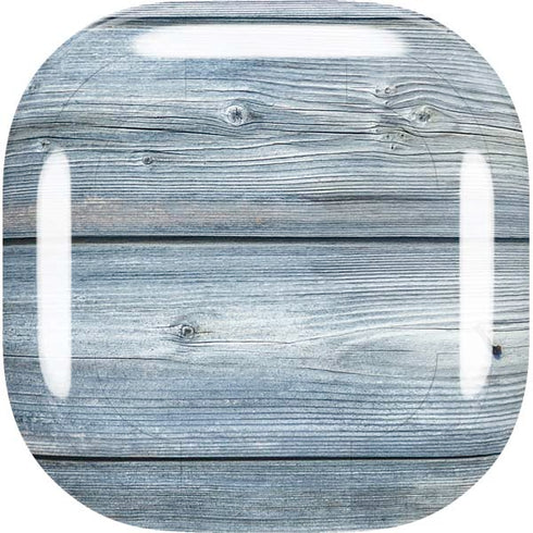 Weathered Blue Wood Galaxy Buds Live Skin