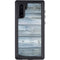 Weathered Blue Wood Galaxy Note 10 Waterproof Case