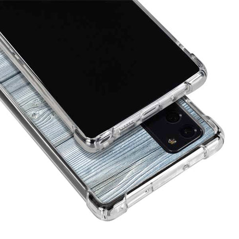 Weathered Blue Wood Galaxy Note20 5G Clear Case