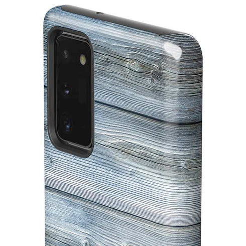Weathered Blue Wood Galaxy Note20 5G Pro Case