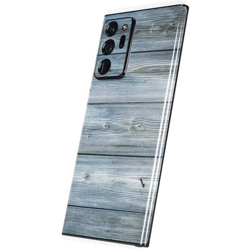 Weathered Blue Wood Galaxy Note20 Ultra 5G Skin