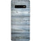Weathered Blue Wood Galaxy S10 Plus Skin