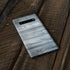 Weathered Blue Wood Galaxy S10 Plus Skin